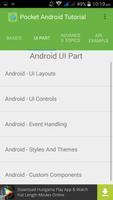 Pocket Android Tutorial تصوير الشاشة 2