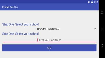 Find My Bus Stop - Brockton اسکرین شاٹ 1