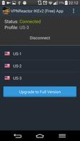 VPNReactor IKEv2 App Free capture d'écran 2