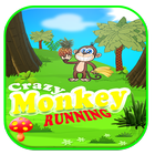 Crazy Monkey Running آئیکن