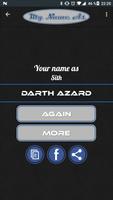 My Name As Sith Lord স্ক্রিনশট 1