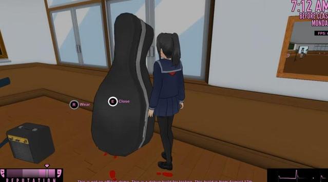 Yandere Simulator For Android Apk Download - yandere simulator poster yandere simulator screenshot 1
