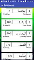Aplikasi Quran Android capture d'écran 1