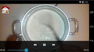 طريقة عمل كريمة الطبخ والحلويات capture d'écran 2