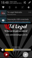 Tá Legal Webrádio capture d'écran 1