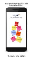 mynit: Personal Bulletin Board poster