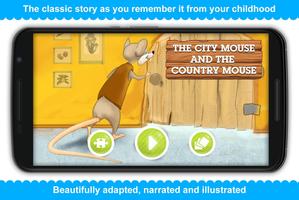 City Mouse and Country Mouse Affiche