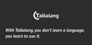 Talkalang - Учи языки общаясь легко!