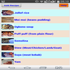 Digitised Nigerian Food Recipe ikon