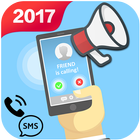 talkCaller - Speaker & SMS Talker آئیکن