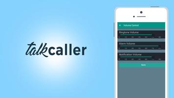 برنامه‌نما talkCaller - Speaker & SMS Talker عکس از صفحه