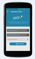 Caller Name and SMS Talker Pro capture d'écran 1