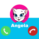 Angela Call you - Fake Call from Talking Angelaa APK