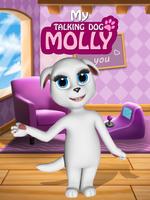 My Talking Dog Molly Plakat