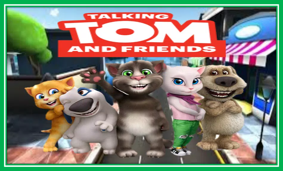 New Series Talking Tom And Friends From Talking Friends  Desenhos animados  de tv, Jogos com amigos, Pôsteres de filmes