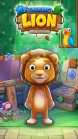 My Pet Lion Talking Game: Virtual Animal โปสเตอร์