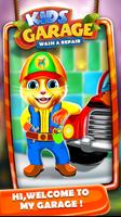 Talking Cat Despicable - Cars3 wash, Repair Game Affiche