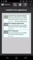 ThinForms for Oracle Forms ảnh chụp màn hình 1