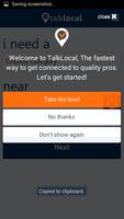 TalkLocal captura de pantalla 1