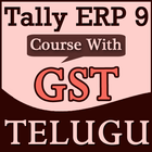 Tally ERP 9 in Telugu - Full Course with GST Guide icône