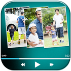 Fathers Day Video Maker 2017 icône