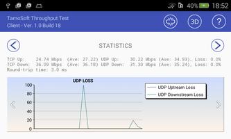 Throughput Test Client capture d'écran 3