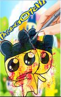 My Tamagotchi forever drawing Affiche