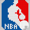 NBA Logo Art - Color by Number APK