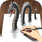 Draw Cartoons 3D ไอคอน