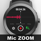 آیکون‌ Watch Recorder with Mic. Zoom