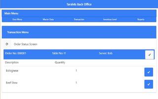 Taralets Backoffice स्क्रीनशॉट 2