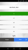 German Language Quiz syot layar 1