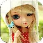 Tile Puzzle - Cute Dolls icône