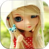 Tile Puzzle - Cute Dolls آئیکن
