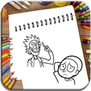 How To Draw Rick and Morty APK
