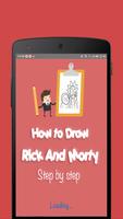 How To Draw Rick and Morty पोस्टर