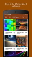 Note 8 Wallpapers پوسٹر