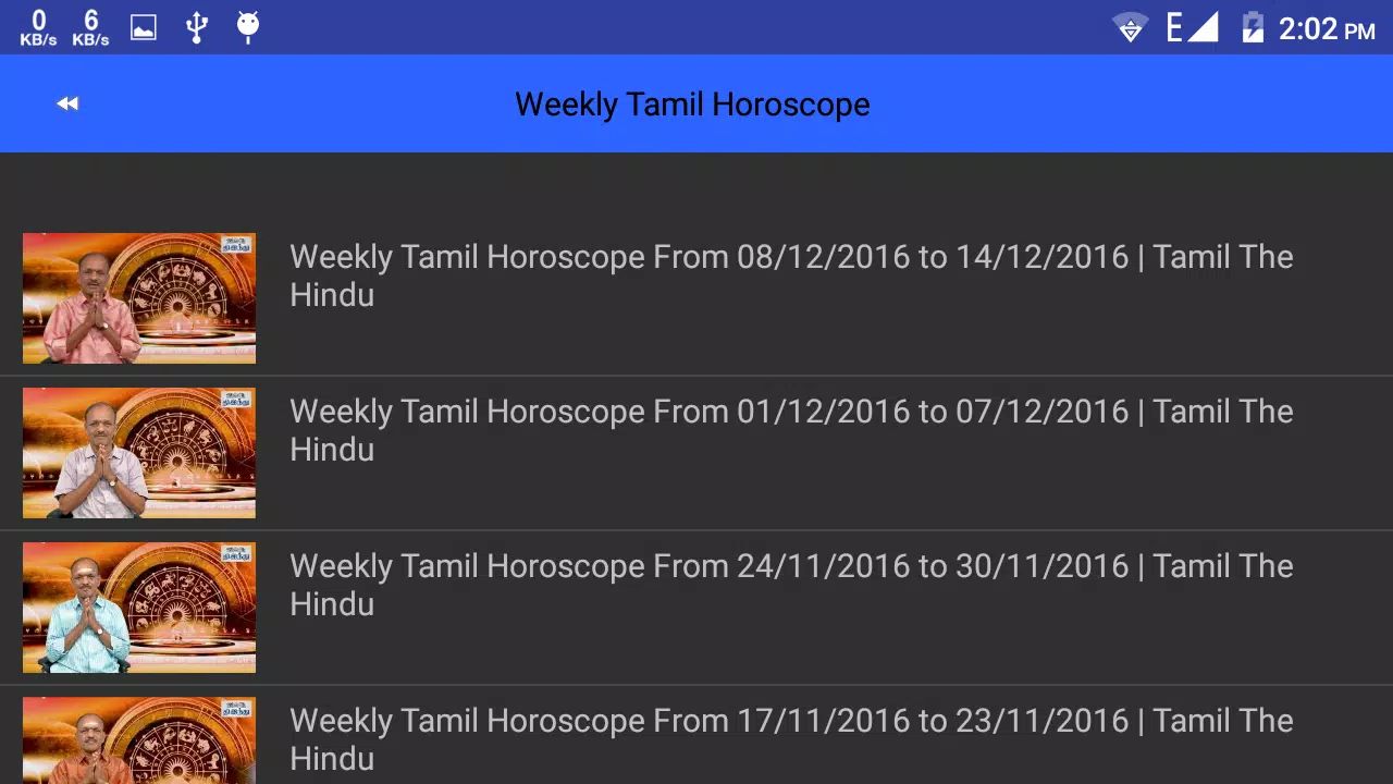 Week astrology in tamil