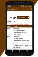 Arani Bus Info पोस्टर