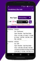Pondicherry Bus Info screenshot 1