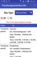 Thiruthuraipoondi Bus Info screenshot 3