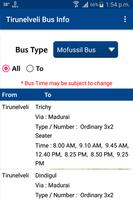 Tirunelveli Bus Info capture d'écran 3