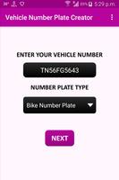 Vehicle Number Plates Creator-poster