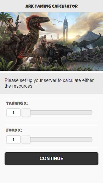 Ark calculator