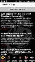 JD's Tampa Bay Buccaneers News poster