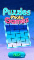 Blue Puzzle Games Affiche