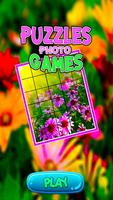 Garden Flowers Puzzle Games Affiche