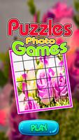Roses Garden Puzzle Games Affiche