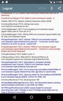 Logcat screenshot 1