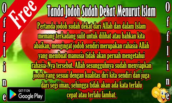 Tanda Jodoh Sudah Dekat Menurut Islam For Android Apk Download